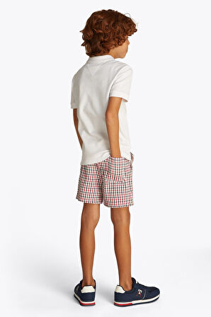 Erkek Çocuk Interlock Regular Polo T-Shirt - Beyaz | 6 Yaş