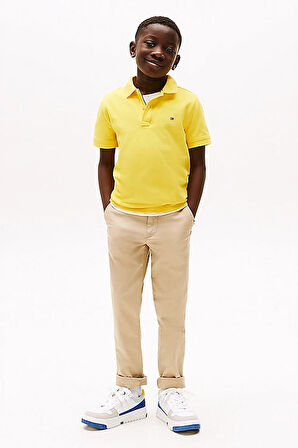 Erkek Çocuk Th Polo T-Shirt - Sarı | 14 Yaş