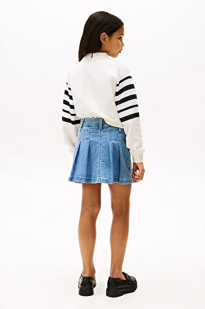 Kız Çocuk DENIM SKIRT PLEATED Skirts | 8 Yaş