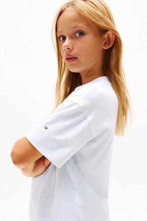 Kız Çocuk Th Varsity Melange Archive T-Shirt - Mavi | 6 Yaş