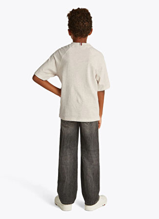 Tommy Hilfiger Gri Erkek Çocuk T-Shirt