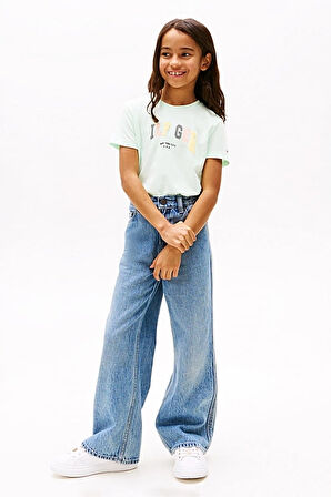 Kız Çocuk Varsity T-Shirt - Yeşil | 6 Yaş