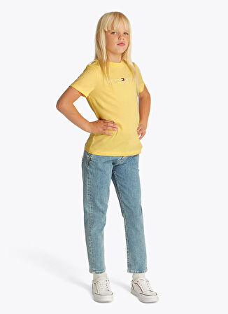 Tommy Hilfiger Sarı Erkek Çocuk T-Shirt