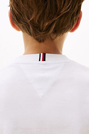 Erkek Çocuk Baskılı T-Shirt Ve Şort 2 Li Set - Beyaz | 7 Yaş