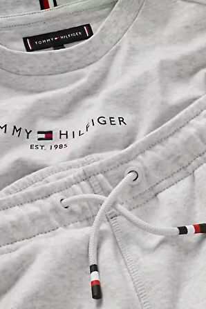 Erkek Çocuk T-Shirt Ve Cargo Şort Set - Gri | 7 Yaş