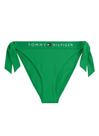 Yeşil Kadın Yandan İpli Cheeky Bikini Alt UW0UW04497L13
