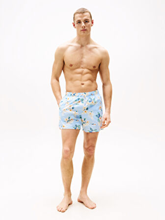 TOMMY HILFIGER MEDIUM DRAWSTRING PRINT Deniz Şortu