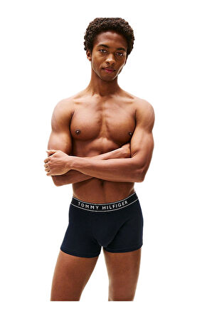 Tommy Hilfiger Erkek 3'lü Boxer Trunk UM0UM03520 
