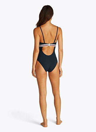 Tommy Hilfiger Mavi Kadın Mayo UW0UW05847C1G