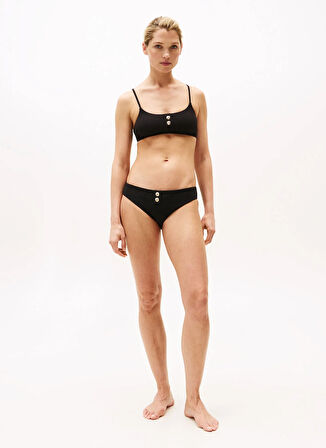 Tommy Hilfiger Bikini Alt, M, Siyah