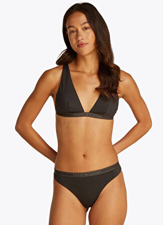 Siyah Kadın Regular Fit Bikini Üst UW0UW05802BDS