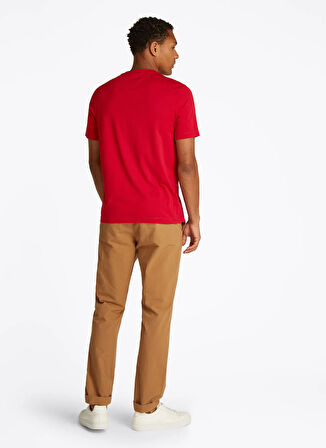 Tommy Hilfiger Kırmızı Erkek T-Shirt MW0MW38613XLD