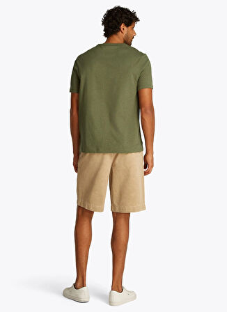 Tommy Hilfiger Yeşil Erkek T-Shirt MW0MW38637PLI