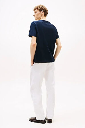 Erkek Th Monogram T-Shirt - Lacivert | XXL