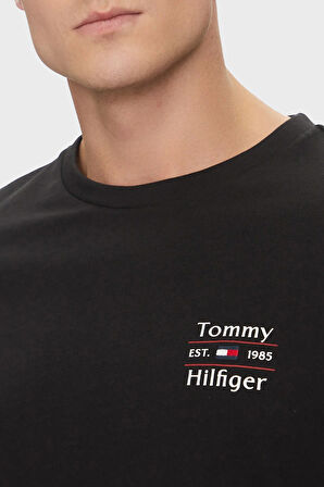 Tommy Hilfiger Erkek T Shirt MW0MW38622 BDS