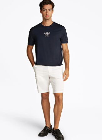 Tommy Hilfiger Mavi Erkek T-Shirt MW0MW38613DW5