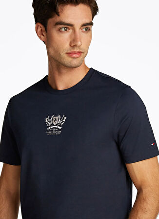 Tommy Hilfiger Mavi Erkek T-Shirt MW0MW38613DW5