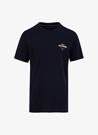 Tommy Hilfiger Mavi Erkek T-Shirt MW0MW38644DW5
