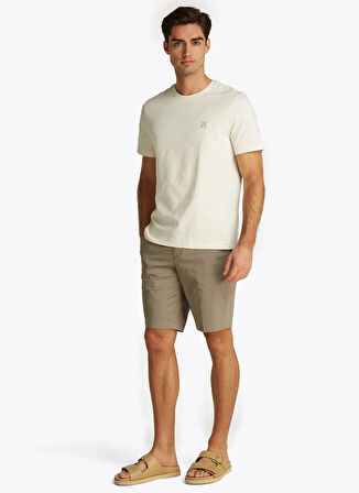 Tommy Hilfiger Sarı Erkek T-Shirt MW0MW39256Z00