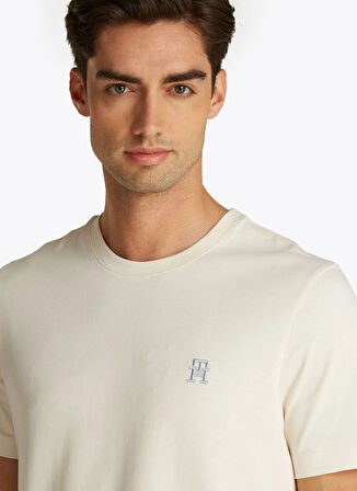 Tommy Hilfiger Sarı Erkek T-Shirt MW0MW39256Z00