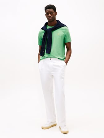 MONOGRAM IMD TEE Erkek Yeşil T-Shirt - MW0MW39256