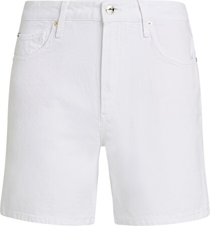 DNM STRAIGHT SHORT RW WHITE Kadın Beyaz Şort - WW0WW45924