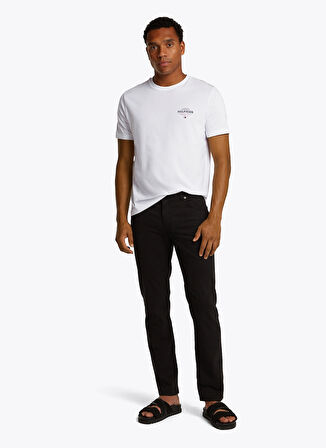 Tommy Hilfiger Beyaz Erkek T-Shirt MW0MW38644YBR
