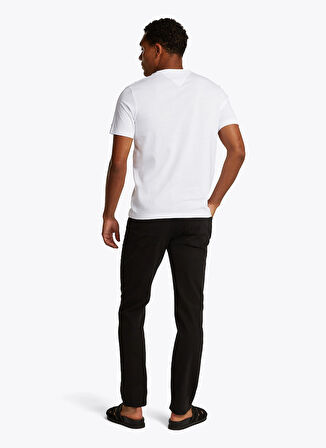 Tommy Hilfiger Beyaz Erkek T-Shirt MW0MW38644YBR