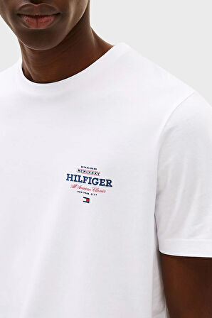 Tommy Hilfiger Erkek T Shirt MW0MW38644 YBR