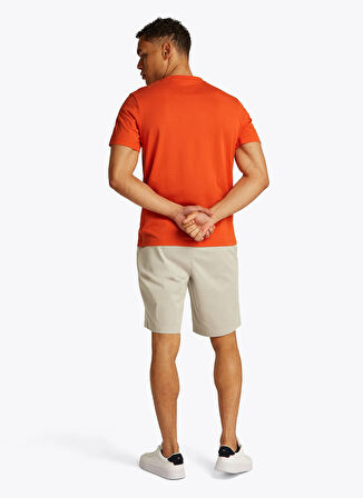 Tommy Hilfiger Turuncu Erkek T-Shirt MW0MW38644SCX
