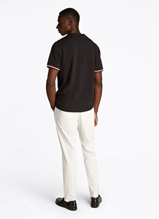Tommy Hilfiger Siyah Erkek T-Shirt MW0MW38630BDS