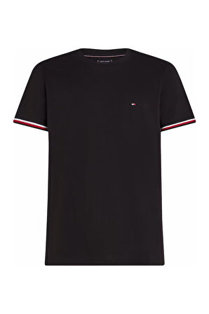 Erkek Th Global Stripe T-Shirt - Siyah | XXL