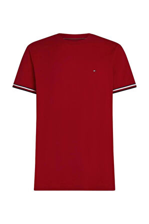 Tommy Hilfiger Erkek Global T-Shirt MW0MW38630