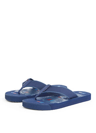 Lacivert Erkek Plaj Terliği TJM ELEVATED BEACH SANDAL