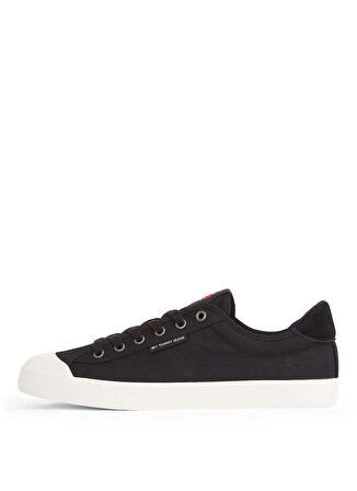 Tommy Hilfiger Siyah Erkek Sneaker TJM VULCANIZED BUMPER CANVAS