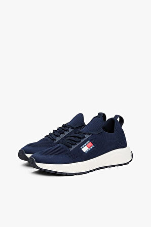 Erkek Tjm Runner Knit Örgü Sneaker - Lacivert | 45