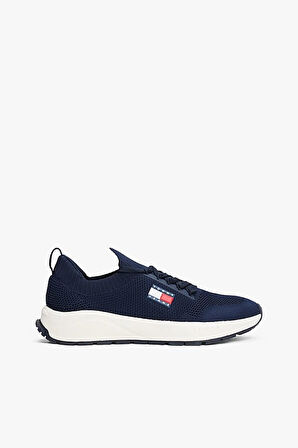 Erkek Tjm Runner Knit Örgü Sneaker - Lacivert | 45