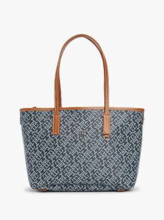 Tommy Hilfiger Kadın  Lacivert  TH Monoplay Tote Çanta