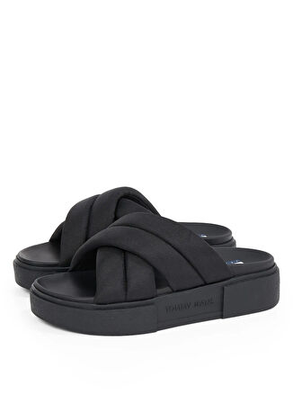 Tommy Hilfiger Siyah Kadın Terlik EN0EN02775