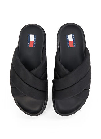 Tommy Hilfiger Siyah Kadın Terlik EN0EN02775