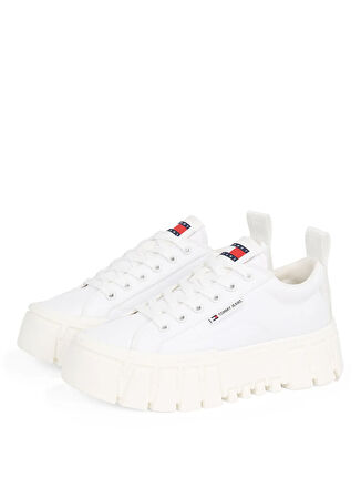 Tommy Hilfiger Beyaz Kadın Sneaker EN0EN02793