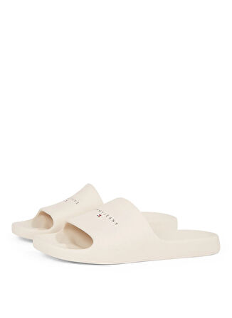 Tommy Hilfiger Bej Erkek Plaj Terliği TJM BASIC SANDAL