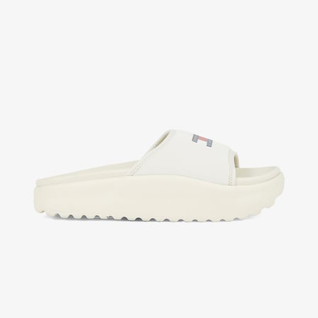 Tommy Hilfiger Comfy Pool Kadın Bej Terlik