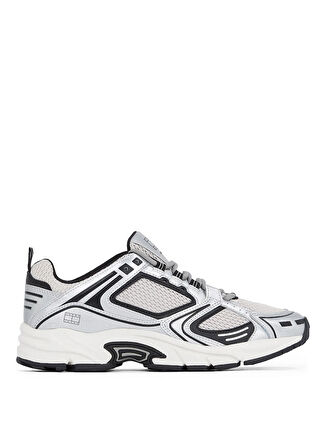Tommy Hilfiger Beyaz - Siyah Erkek Sneaker ARCHIVE'97 METALLIC