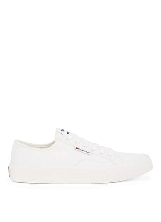 Tommy Hilfiger Beyaz Erkek Sneaker TJM LACE UP CANVAS COLOR