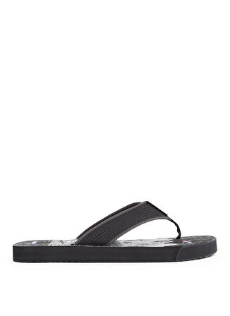 Siyah Erkek Plaj Terliği TJM ELEVATED BEACH SANDAL
