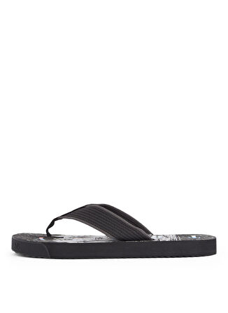 Siyah Erkek Plaj Terliği TJM ELEVATED BEACH SANDAL