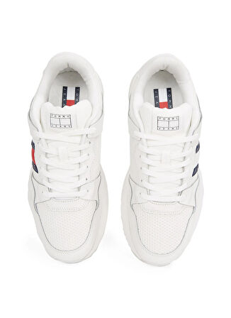 Tommy Hilfiger Ekru Erkek Sneaker TJM RETROCASUAL RUNNER