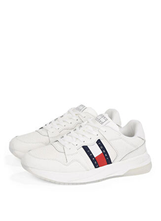Tommy Hilfiger Ekru Erkek Sneaker TJM RETROCASUAL RUNNER
