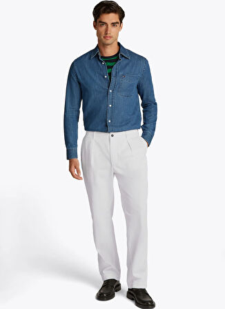 Tommy Hilfiger Beyaz Erkek Pantolon MW0MW38804YCF